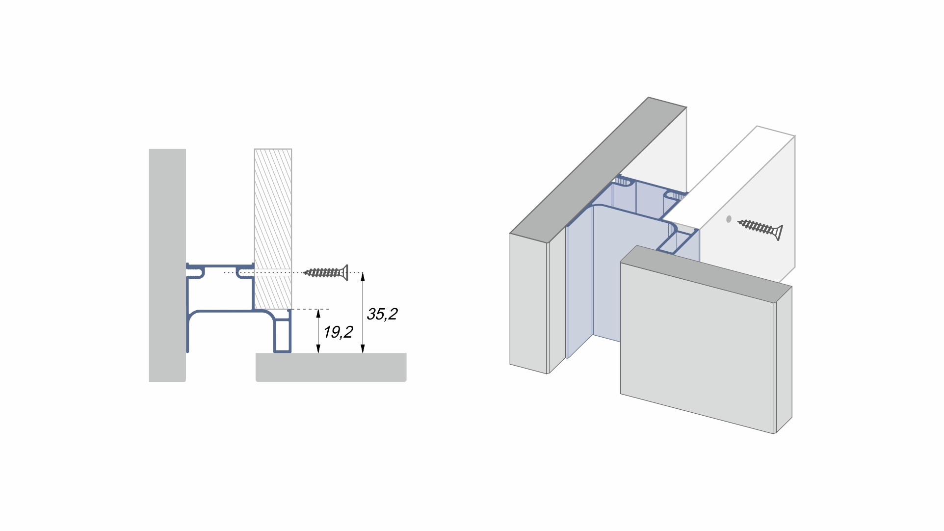 BRD RP054SC.1/000/2900 Вертикальная ручка GOLA BALANCE сатиновый хром SALE