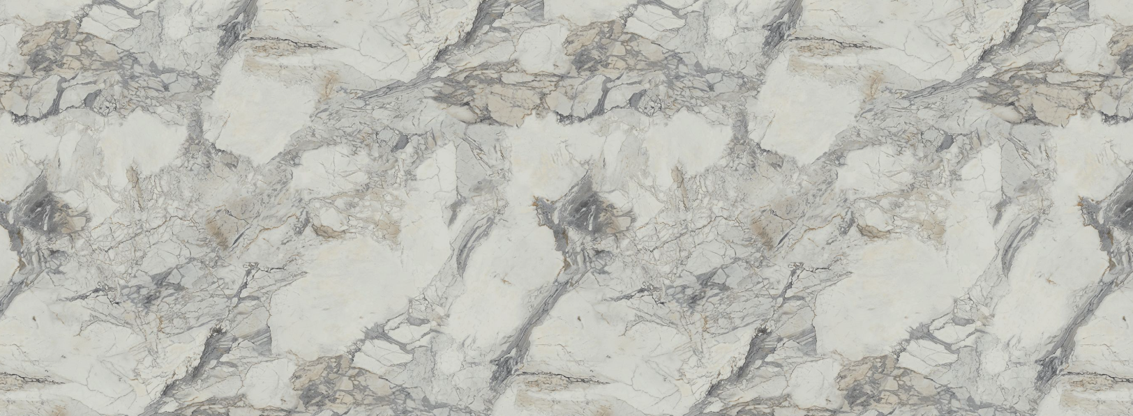 Столешница КЕДР МК 3000*600*38мм 2 группа - Мрамор  Альберика 4155/S (заказ)