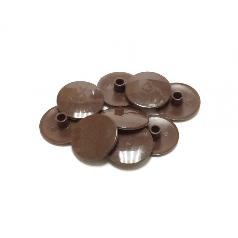 заглушки пластиковые для Эксцентрика d-18 венге №09 ( кратно 50 шт.) SALE