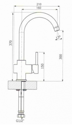 Смеситель Dr. Gans DG-04 терра (стоп-лист)