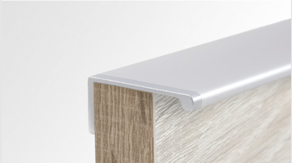 BRD RP101SC.1/000/3000 ручка-профиль 3м сатиновый хром (заказ)