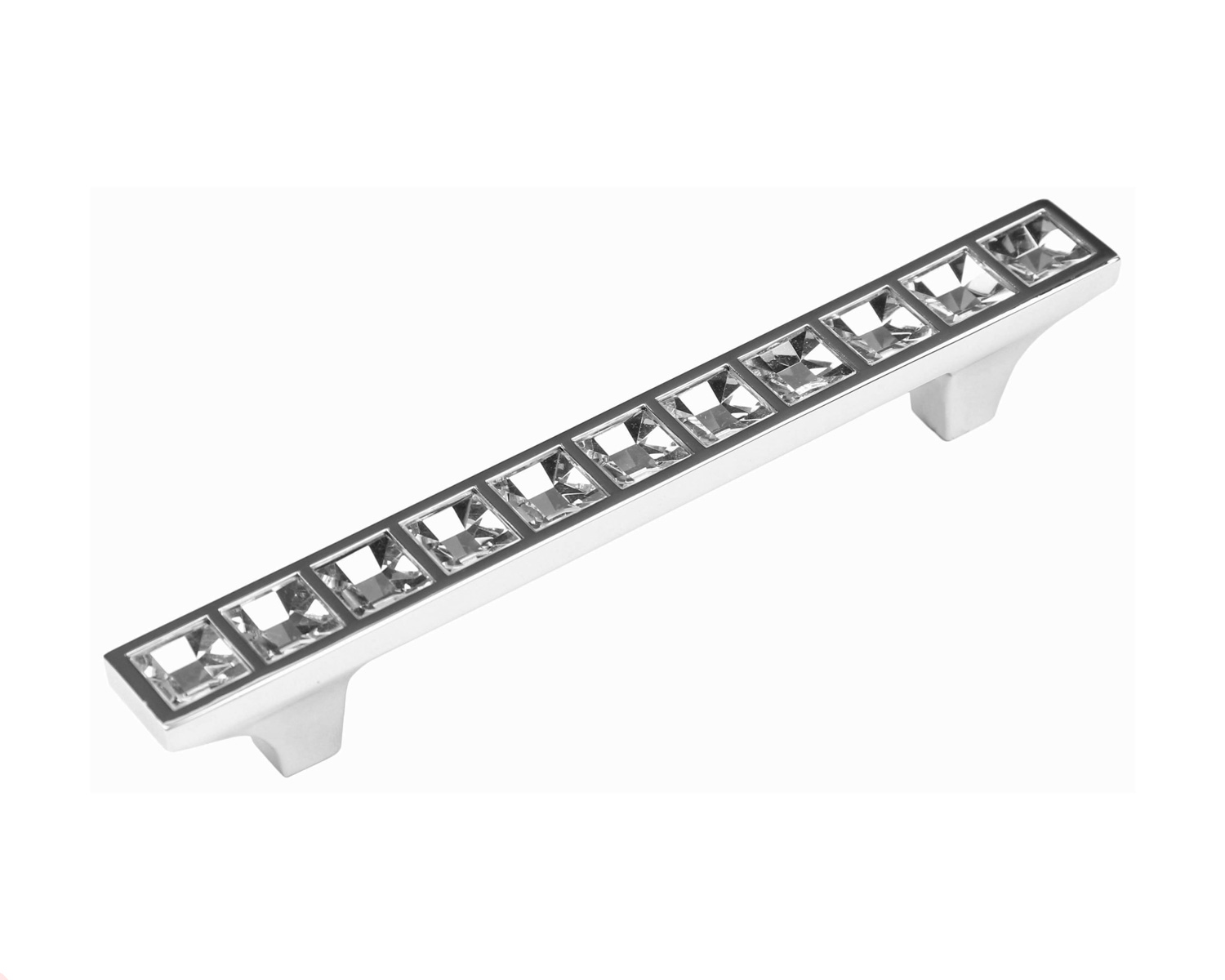 BRD RS420CP.4 ручка-скоба 96 мм CRYSTAL хром полированный с кристаллами (снято)