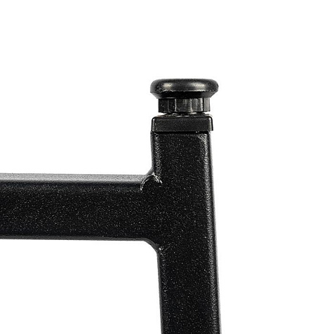 Опора для стола П-образная h.710х550х350 мм, черный матовый (SANBERG)