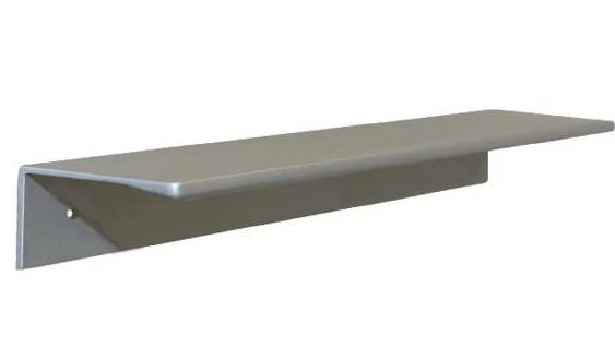 Ручка-профиль накладная L.230мм, отделка алюминий (заказ)