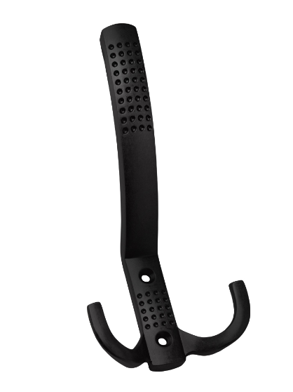 SETE Крючок TINA3 3-х рожковый с перфорацией черный