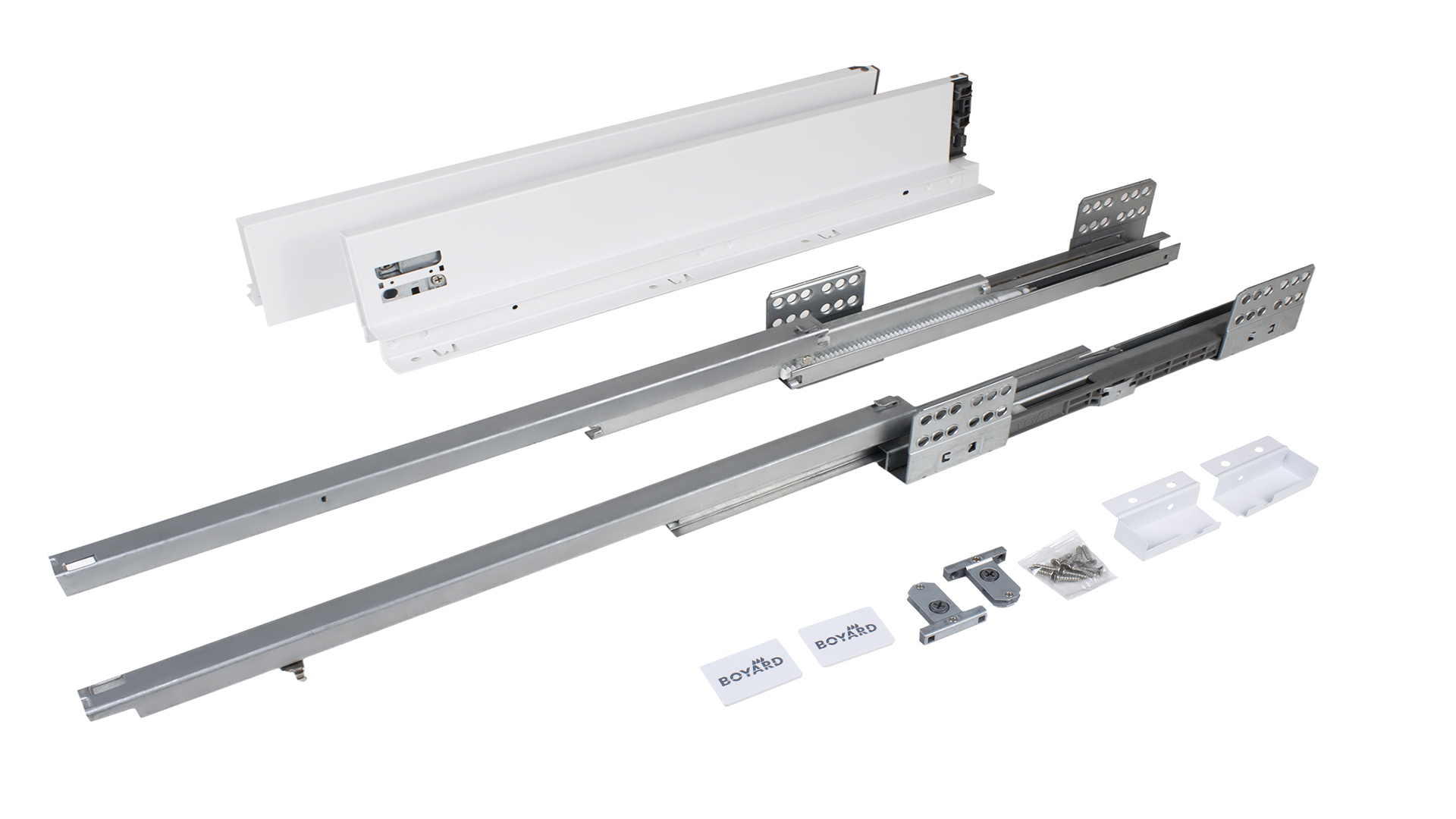 BRD SB18W.1/550 Комплект СТАРТ 86мм soft-closing (плавное закрывание), белый