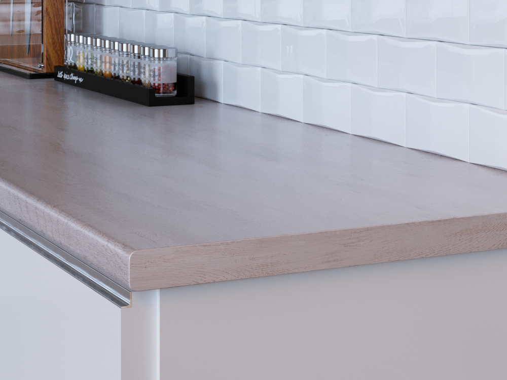 Столешница КЕДР МК 3000*600*38мм 2 группа - Белое дерево 3861/Rw (снят)