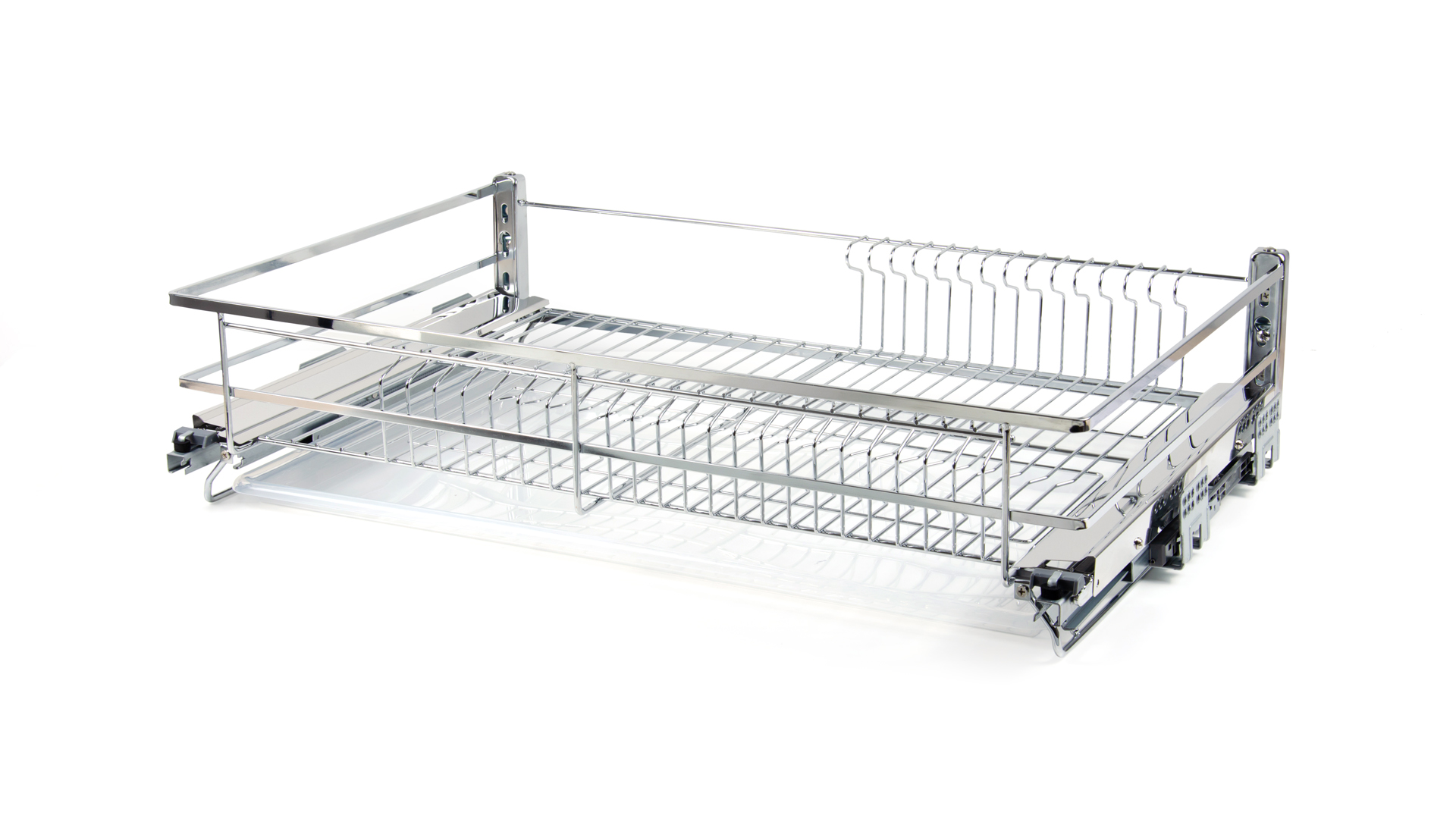 BRD Корзина-сушка выдвижная, одноуровневая MIRA KRS06/1/3/800 с доводчиком