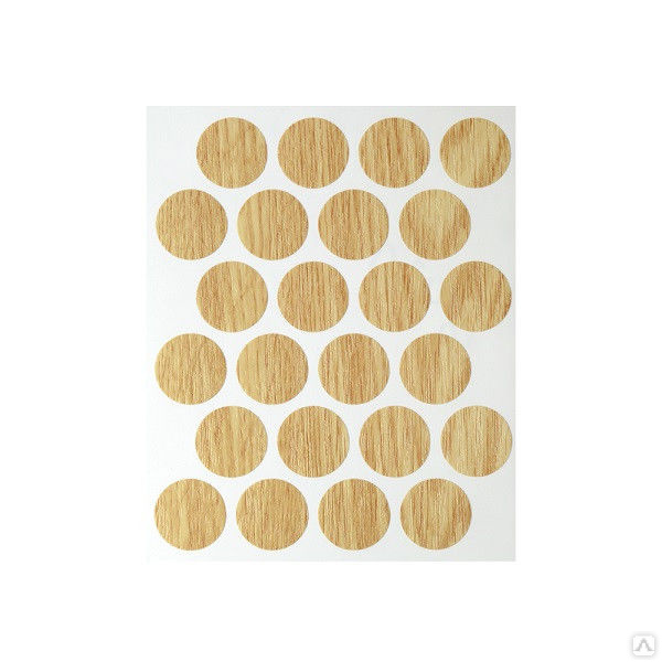 заглушки самоклеющиеся d-14 клен темный 21051 (стоп-лист) дуб вотан