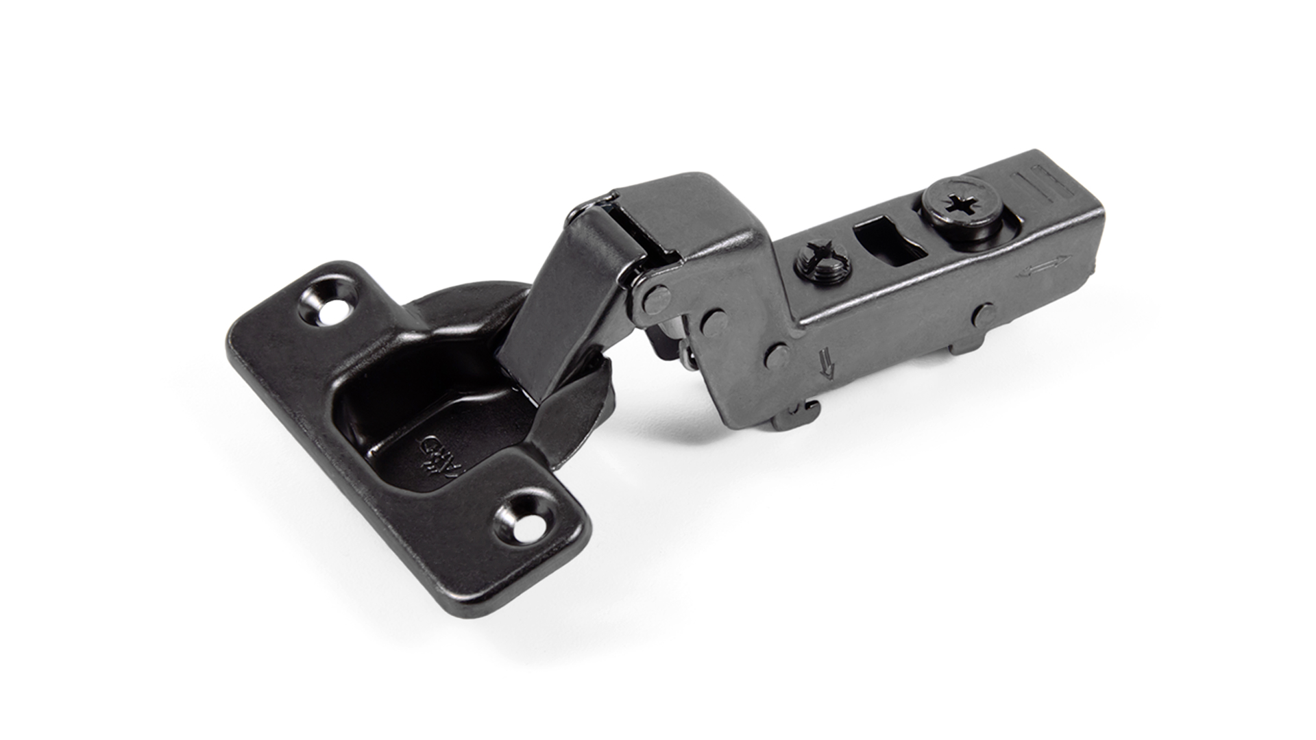 BRD H961C02/BN Петля вкладная без пружины NEO LINE PUSH черный никель (без планки) (снято)