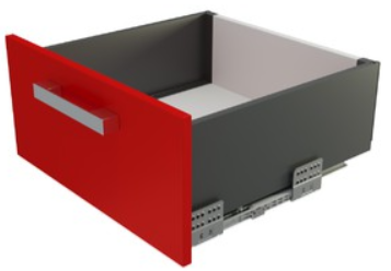 BRD SB20GRPH.1/450 Комплект СТАРТ 167мм soft-closing (плавное закрывание), графит