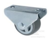 Опоры колесные прямого хода/ролик выкатной d 30