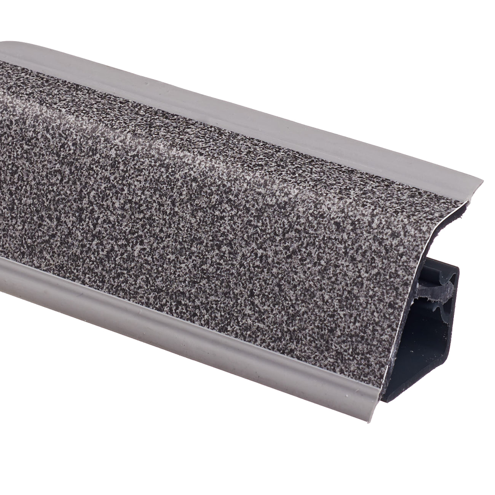 плинтус Rehau 4200 Лунный металл 223U (заглушки 98170 серый) SALE