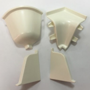 заглушки L+R Rehau пластик белый 11509