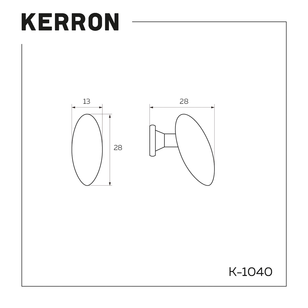 KR K-1040 OT ручка кнопка золото SALE