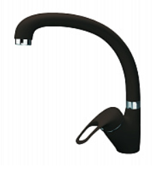 Смеситель FLORENTINA Омега FL   черный (заказ)