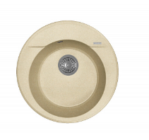 Мойка FLORENTINA Авис 500*500*197 круглая бежевый (заказ)