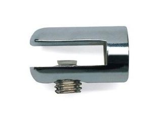 Полкодержатель с крепежным винтом GC006 хром (стоп-лист)