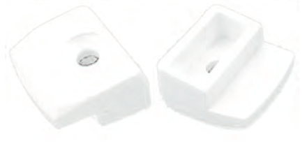 Кляймер прозрачный (накладное стекло/ступенькой)