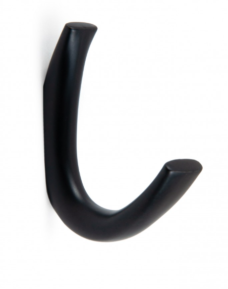 BRD K206BL.10 Крючок 2-х рожковый черный матовый SALE