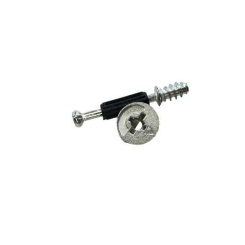 Эксцентрик для плит до 16 мм + болт саморез 15 мм красные