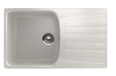 Мойка ULGRAN U-203-341 прямоугольная универсальная молочный