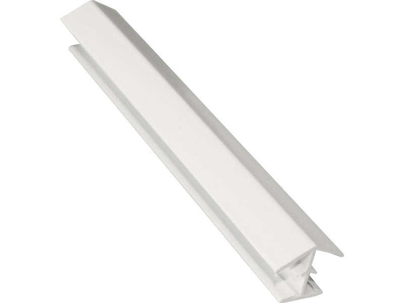 Угол 135 к цоколю Белый глянец (1231L) универ. Н100мм /ABS144 1231L SALE (стоп-лист)