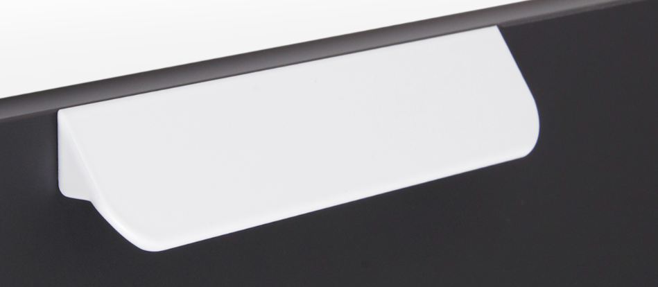 BRD RS156W.3/96 ручка-скоба 96 мм TICK Белый (заказ)