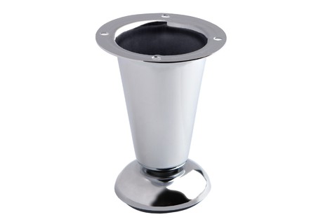 BRD N314CP.2 опора регулируемая хром 100 мм (заказ)