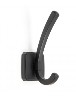 BRD K217BL.9 Крючок HENRY 2-х рожковый черный матовый