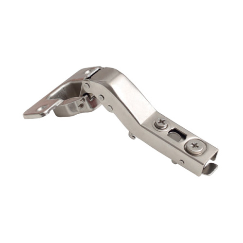 Петля Corso 30° (105) угловая с доводчиком, Clip-on (cam), отделка никель (без планки)