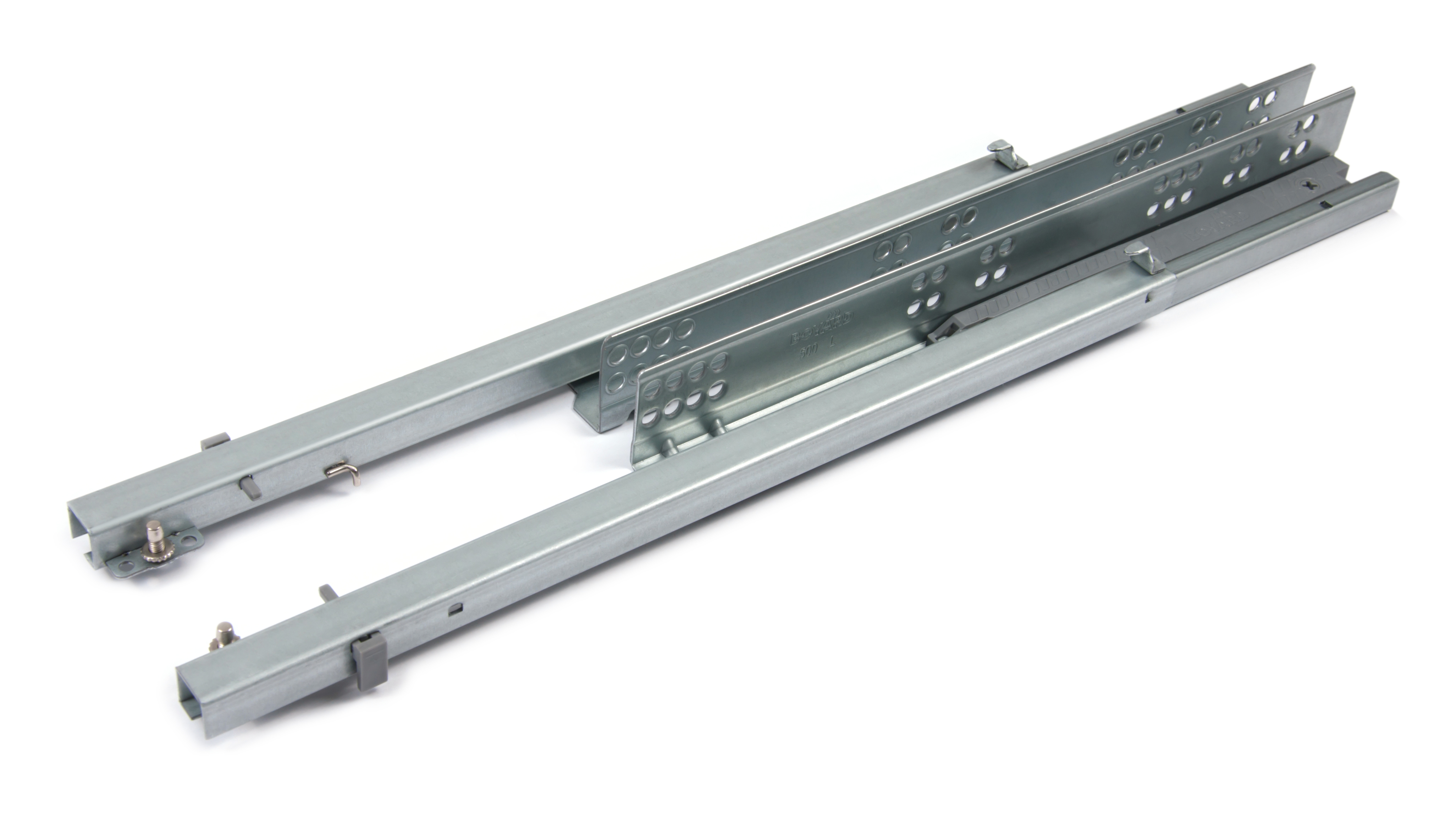 BRD DB8884/Zn направляющие скрытого монтажа В-Slide 500, неполн. выдв. (насадной)  (снято)