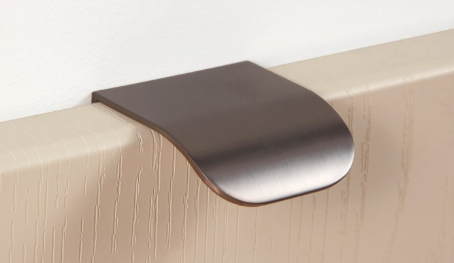 BRD RT011BAP.1 ручка торцевая 32 мм POINT Брашированное старинное олово (заказ)