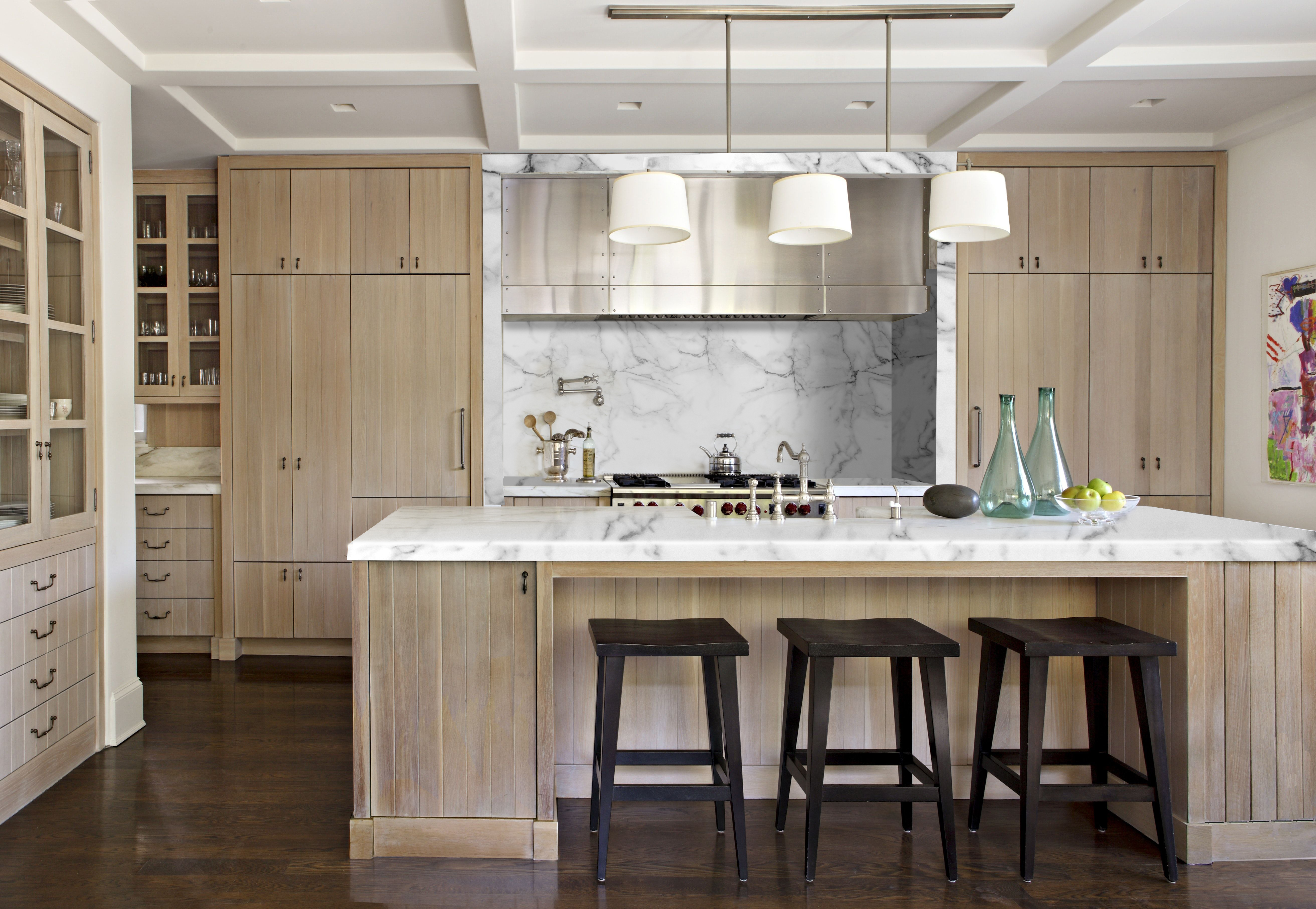 Столешница Проф-Стандарт КЕДР МК 3000*600*56мм 1 группа - Горный мрамор 70013/ S (снят)