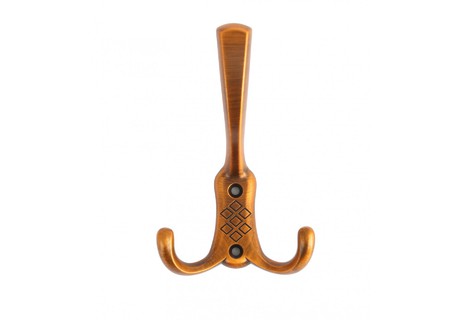 BRD K305.01BAB.2 Крючок 3-х рожковый брашированная старинная латунь (снято)