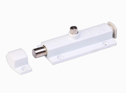 защелка автомат малая белая