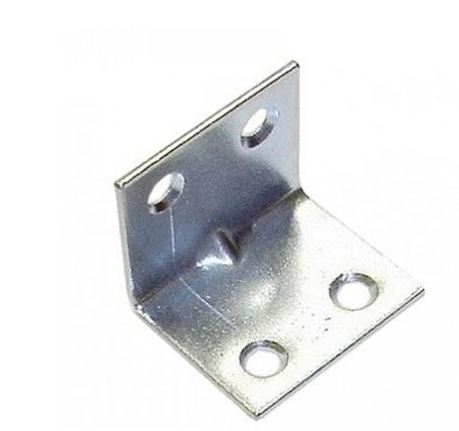 Уголок металлический малый 2в, оцинковка, 1мм
