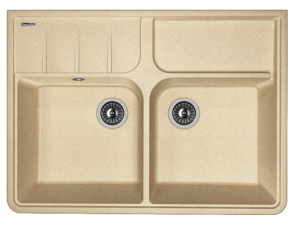 Мойка FLORENTINA Вилладжио 898*650*220 песочный (заказ)