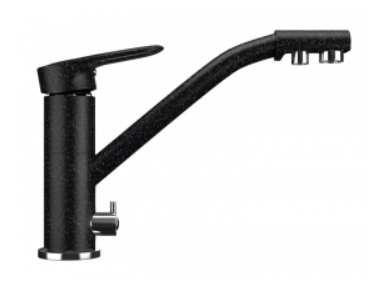 Смеситель ULGRAN U 010 (308)   черный