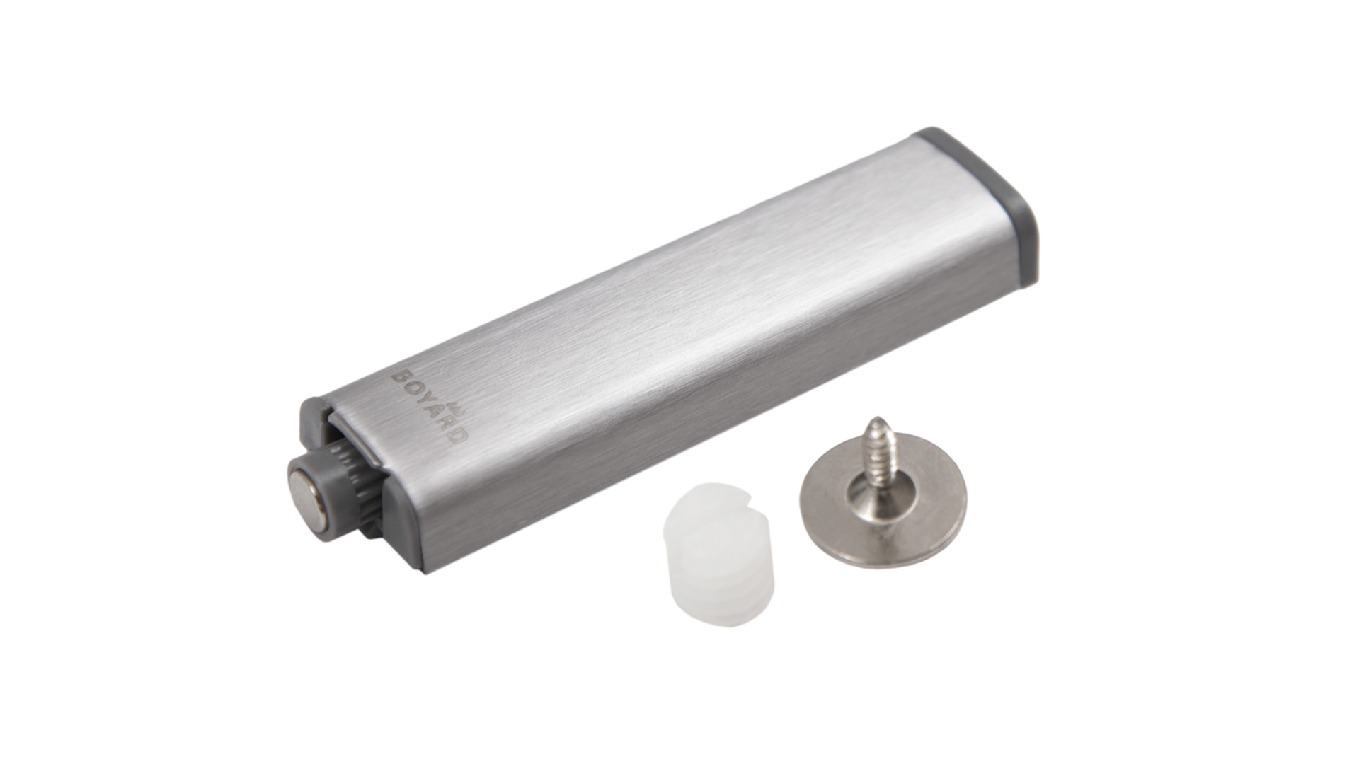 BRD AMF13/SST упор-защёлка с толкателем, скр. крепл, магнитн. наконечник, ответная планка