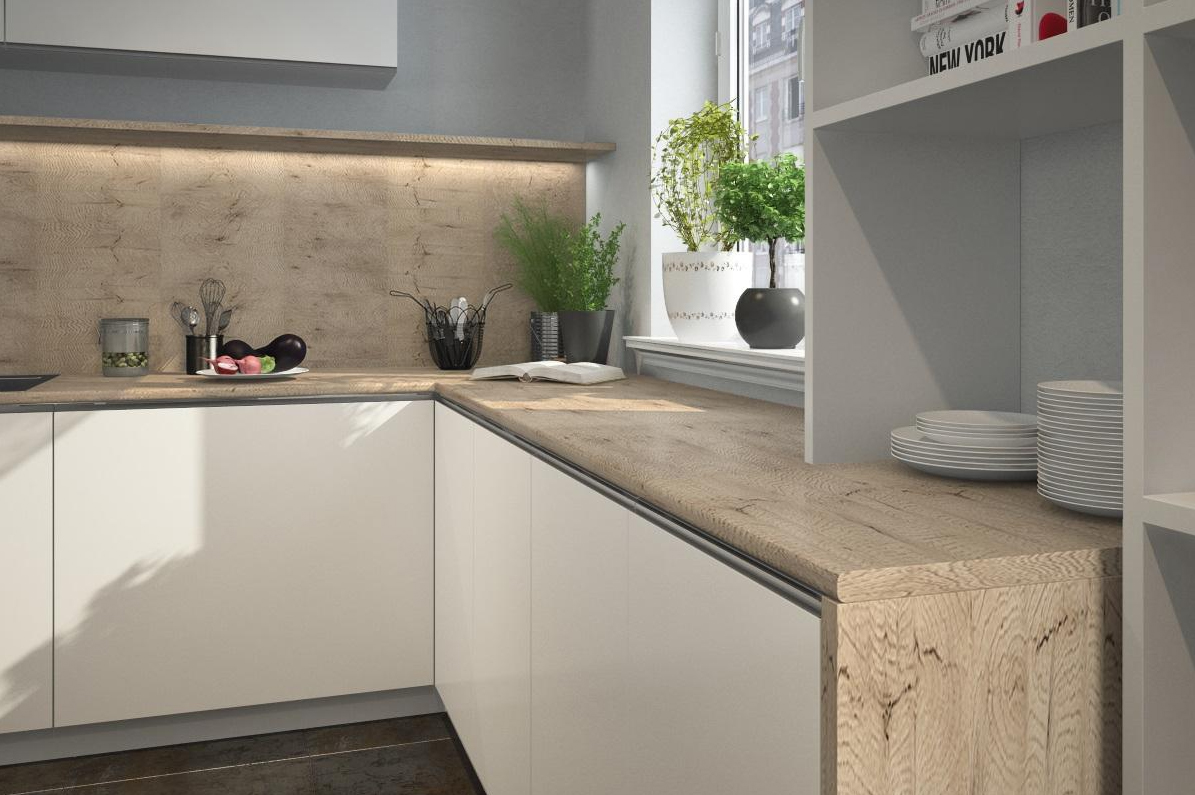 Стеновая панель КЕДР МК 3000*600*4мм 2 группа - Дуб Корсика 3852/Р