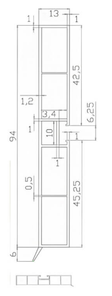угол 135 H150 капучино KORNER