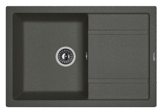 Мойка FLORENTINA Липси 760*510*217 черный (заказ)