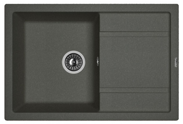 Мойка FLORENTINA Липси 760*510*217 черный (заказ)