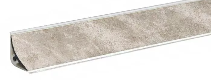 KORNER мини-бортик для столешниц 15*15*3000мм, LB-15 Королевский опал светлый 6029 (углы 6014)