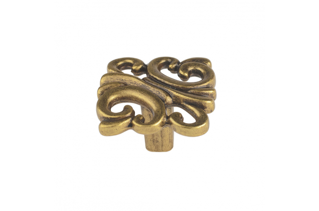 SETE Ручка-кнопка SANTA светлая бронза, ZnAl, RM-SANTA01-04, 50/300 шт. (заказ)