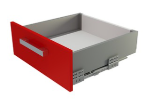 BRD SB19GR.1/400 Комплект СТАРТ 116мм soft-closing (плавное закрывание), серый (снято)