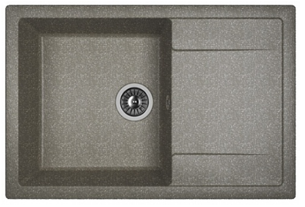 Мойка Dr. Gans Техно 760 прямоугольная с крылом черный