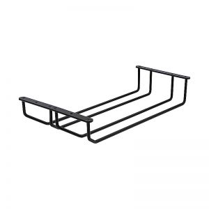 держатель бокалов 2-х рядный 340*210*65 черный матовый (стоп-лист)