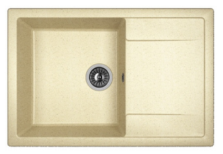 Мойка Dr. Gans Техно 760 прямоугольная с крылом дюна (заказ)